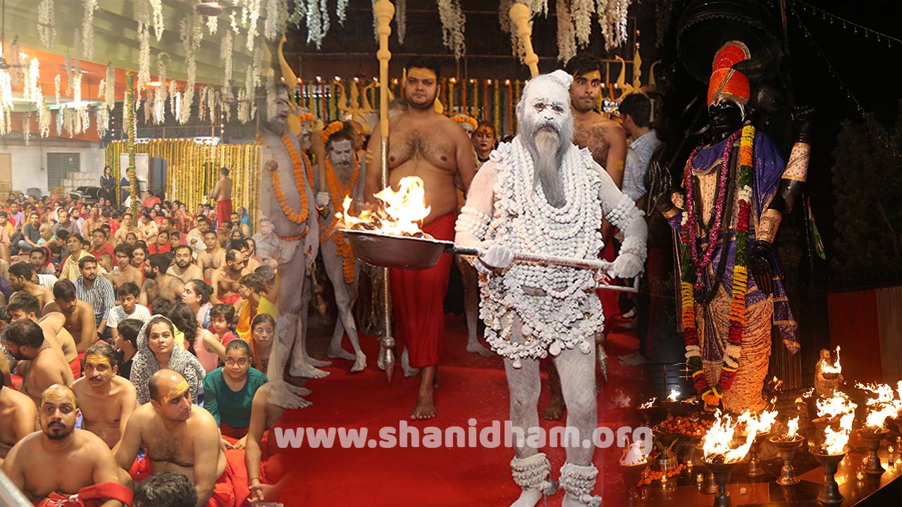 श्री शनिधाम मंदिर में धूमधाम से मनाया गया शनि अमावस्या का पर्व...मंदिर में उमड़ा श्रद्धा का सैलाब